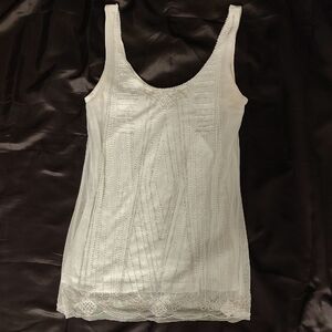 H&M Light Blue Beaded Tanktop